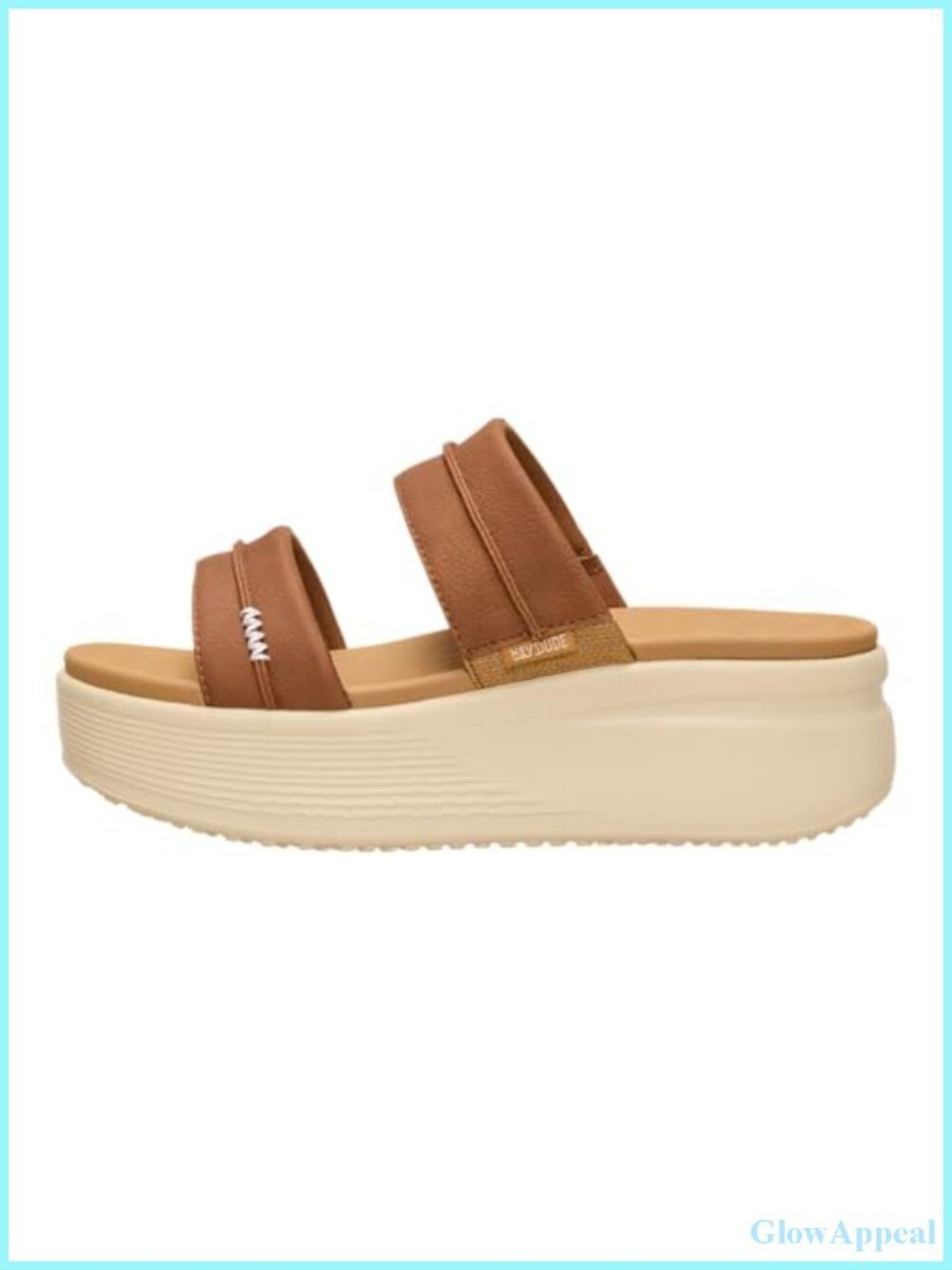 HEYDUDE Austin Slide Classic Platform Sandal EVA Footbed Slip On